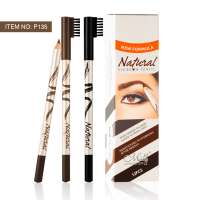 Menow P135 Cosmetic Makeup Wooden Eyebrow Pencil with Brush Cap