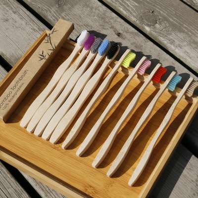 Bio Oral Bamboo Toothbrush Hotel Cepillo Dientes Bambu Tooth Brush